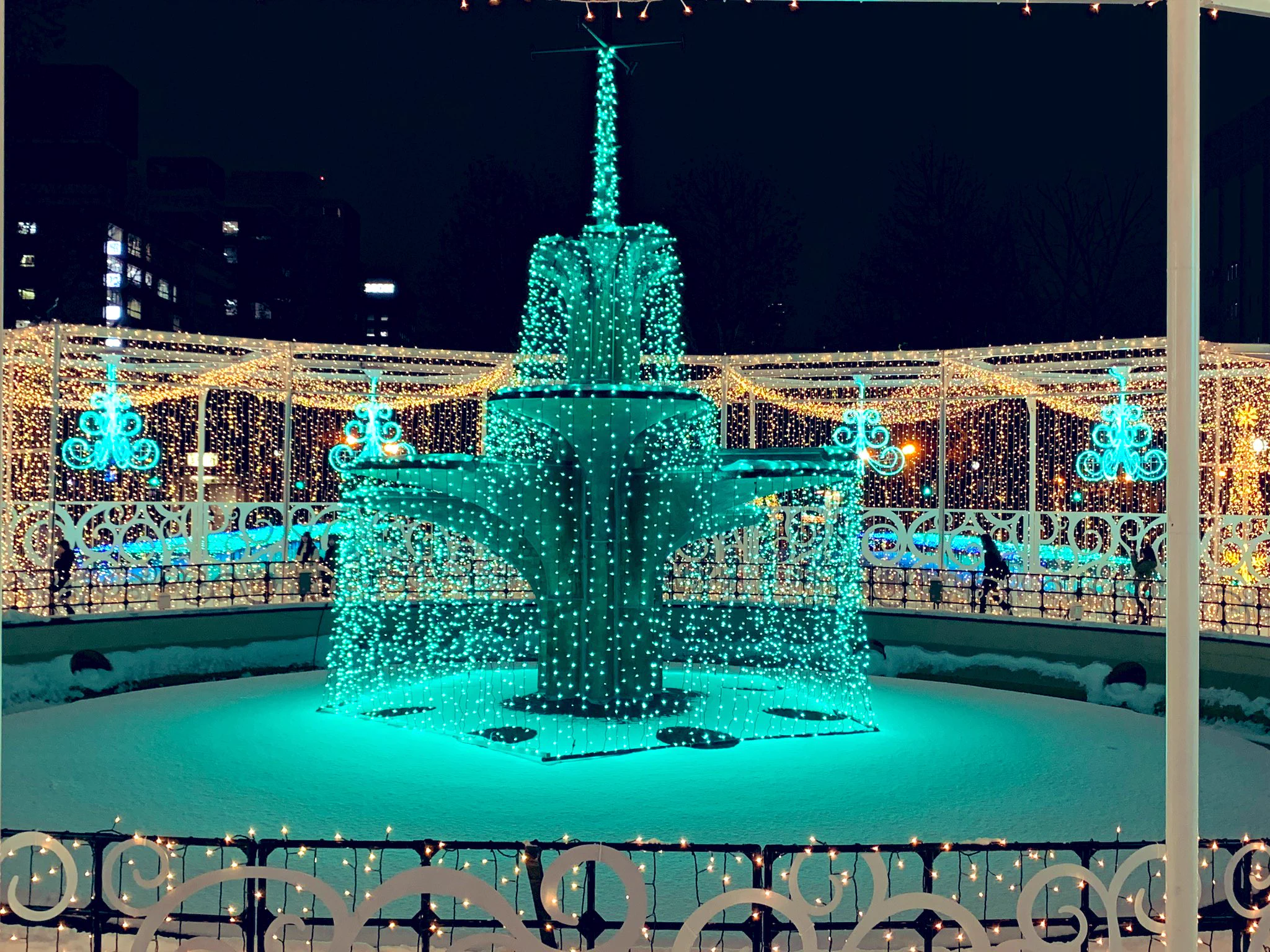 札幌大通のイルミネーションがとても綺麗！デートにぴったり！！！