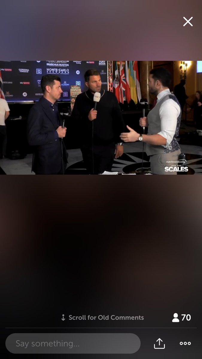 iseultcody's tweet photo. In the wake of #smithvsryder a very interesting discussion underway & hopefully starting throughout sport on scoring *note even @EddieHearn thinks Terry was watching a different fight* - great q by @ChrisLloydTV on fitness for purpose of 10 point must system https://t.co/GFSkFe4GK3