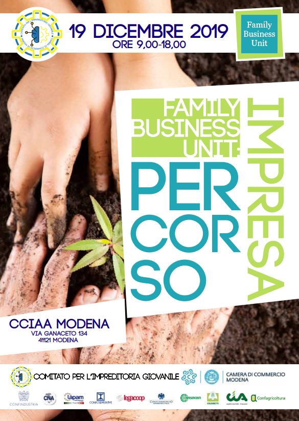 CamComModena's tweet photo. Family Business Unit: #19dicembre ore 9-18 la prima tappa del corso di #formazione gratuito sul fare impresa promosso dal Comitato per l'imprenditoria giovanile. Già aperte le iscrizioni, solo 17 i posti disponibili https://t.co/KsfmSNAyNO https://t.co/LAnKuTAt2f
