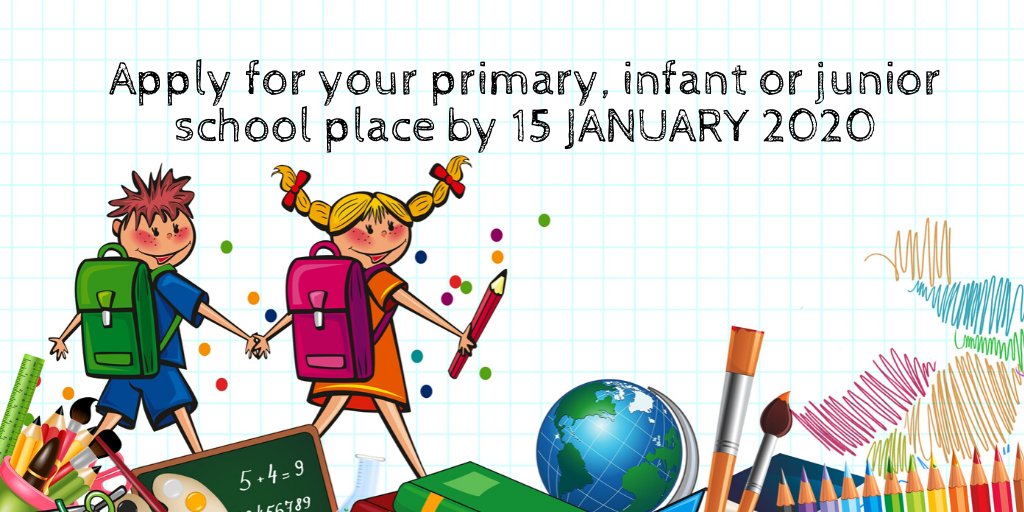 Was your child was born between 1 September 2015 and 31 August 2016? Or are they leaving Yr2 of an infant school in July 2020?

If so, you have until 15 JANUARY 2020 to apply for their primary, infant or junior school place.

Apply online, apply on time: surreycc.gov.uk/schools-and-le…
