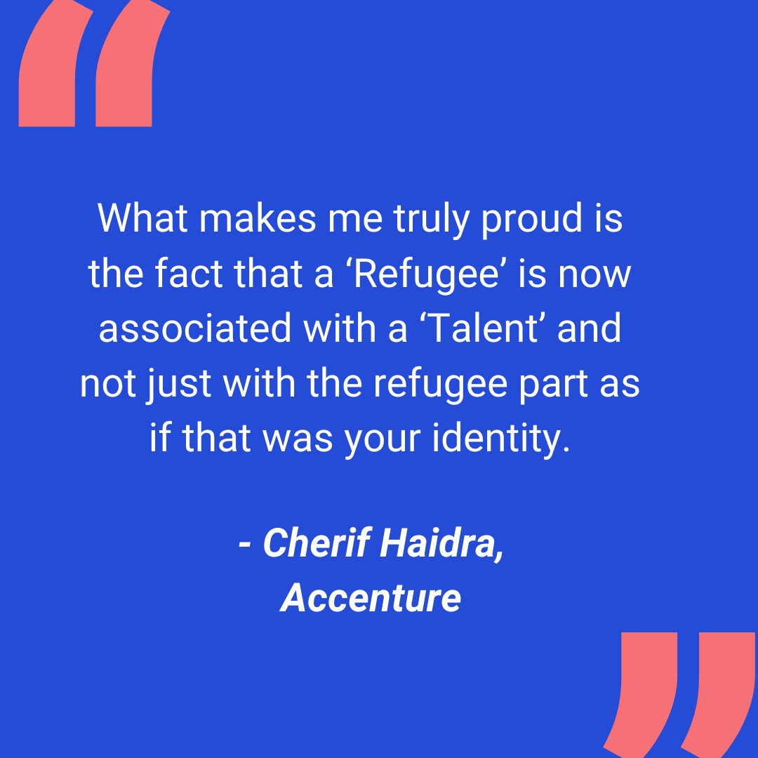 Refugee_Talent's tweet photo. @Accenture is founding partner van de Refugee Talent Hub. Inmiddels zijn er meer dan 40 medewerkers met vluchtelingachtergrond aangenomen bij Accenture. Lees hier wat Cherif daarover te vertellen heeft. Klik op deze link: https://t.co/odKGbW9Aqo
#RTHub #nieuwkomers #vrijdag https://t.co/n18oI0J186