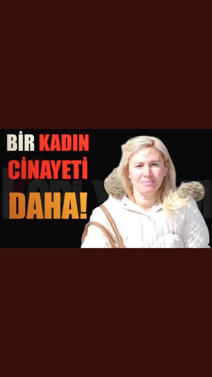 Katilin sadece kocası oldugunu dusunuyorsanız yanılıyorsunuz. Katil aynı zamanda şikayete gittiğinde "her evlilikte olur" diyen polis memurudur, dilekçeyi görmezden gelen hakimdir, hala hicbir yaptırım uygulamayan devlet yetkilileridir. #AyseTubaArslan #23kez