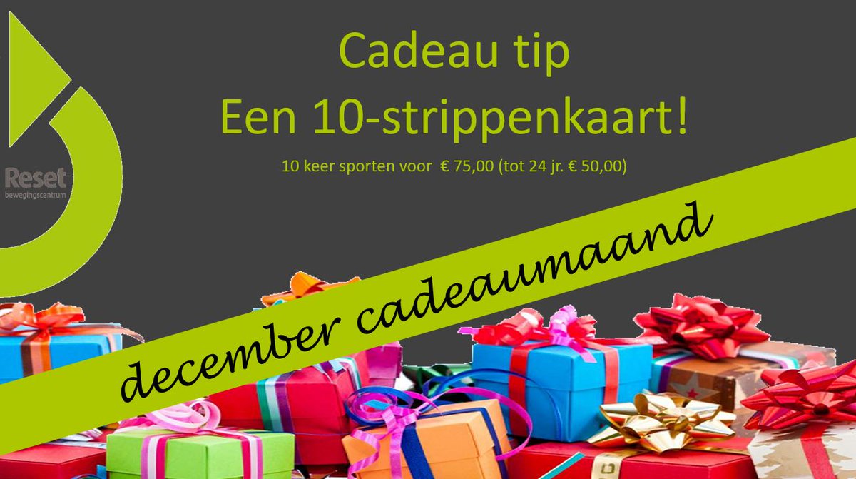 BC_Reset's tweet photo. Nog op zoek naar een cadeau voor de december maand?
Geef eens een sportief cadeau, de 10-strippenkaart!
Verkrijgbaar bij onze receptie.
Voor meer informatie:
https://t.co/6turIAmKJc
#december #cadeau #cadeaumaand #sportief #fit #bewegen #strippenkaart #burgum #tdiel https://t.co/wV5765z69G