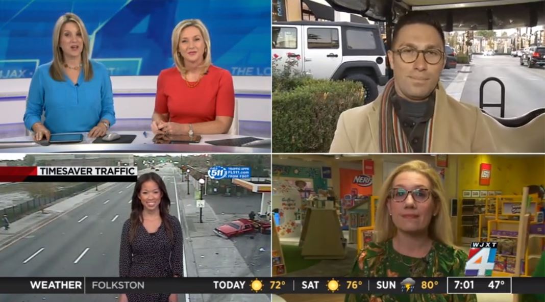 CrystalChenTV's tweet photo. Good morning! Heading out to the mall? We're here to help you navigate around the hustle of #BlackFriday! @wjxt4 https://t.co/7hsgGtb4La