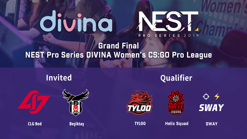 The Grand Finals will start from Dec 12th to 15th Suzhou, China!

Congratulations to <a href="/tyloogaming/">TYLOO</a>, #HelixSquad, #SWAY for qualifying to the LAN.

Furthermore, we're truly glad to have <a href="/CLGRed/">THIS IS A PLACEHOLDER</a> and <a href="/bjkesports/">Beşiktaş Esports</a> to join us at the Grand Finals!

More info➡ bit.ly/34wLyWn