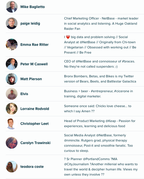 Audiense tweet media