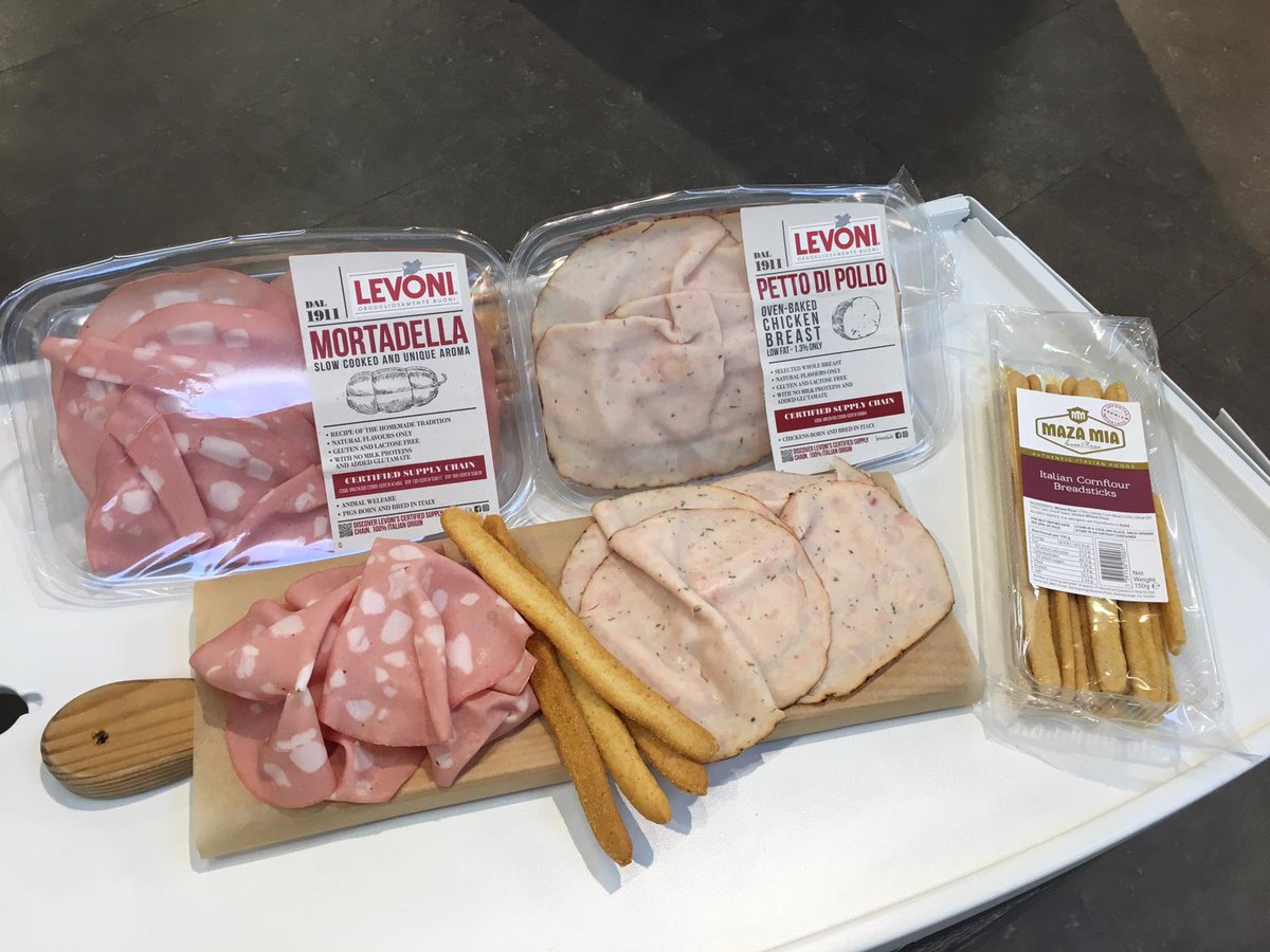 Tasting in <a href="/SuperValuIRL/">SuperValu Ireland</a> Knocklion today😋😋😋 Mortadella and chicken breast <a href="/SalumiLevoni/">Salumi Levoni</a>