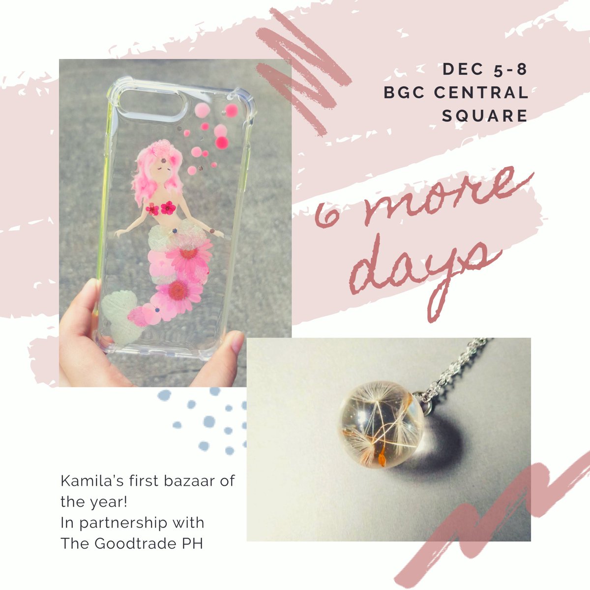 kamilas4amart's tweet image. STICK TO YOUR MESSAGE. 
Rule I always try to adhere to. This is why we decided that our 1st bazaar this year is w/ The Good Trade PH - a company aiming to gather businesses that are eco-friendly and has social impact. Join  us! #bazaar #bazaarph #socialimpact #socialenterprise