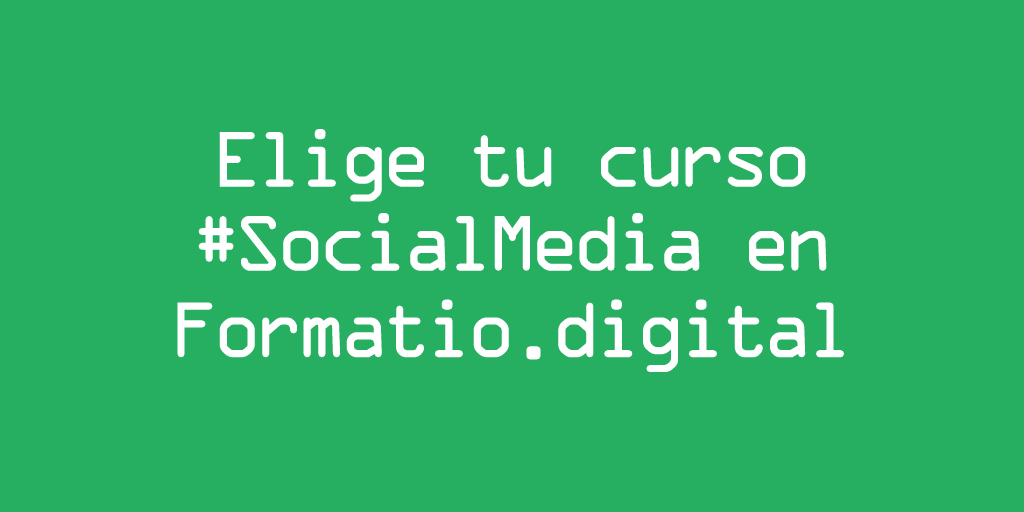 FormatioD's tweet photo. Si quieres desarrollar tu carrera en #SocialMedia, no dudes en echar un vistazo a nuestro listado de cursos y máster para formate como #CommunityManager. ¡¡Tenemos más 50 para que elijas el que prefieras!! 🎯
https://t.co/wIiBi0AEuX https://t.co/04ficrPYFU