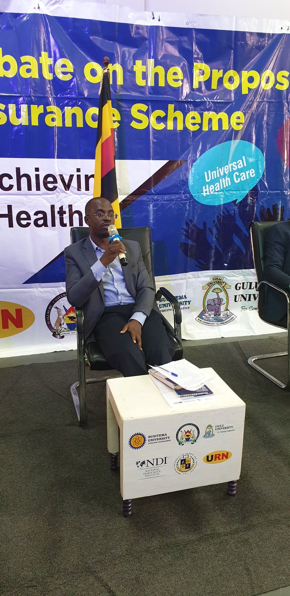 ridele1's tweet photo. "The Bill has changed over time, partly to respond to feedback from various stakeholders" Dr. Aloysius Ssenyonjo #UGHealthInsurance #Ugandarn https://t.co/pj8rvbEN4l