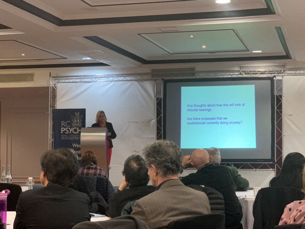 Adrian James on Twitter: "Dr Gabrielle Milner on MHA review and MH