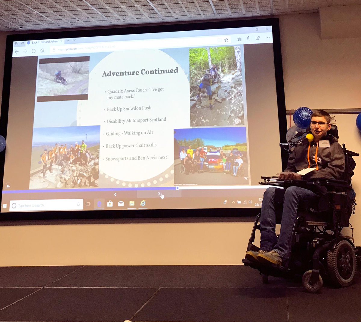 backuptrust's tweet photo. We were at the MASCIP conference yesterday - sharing vital information about our life-changing services to an audience of spinal cord injury professionals 🧡
#MASCIP19 https://t.co/DDCK1Nhn66