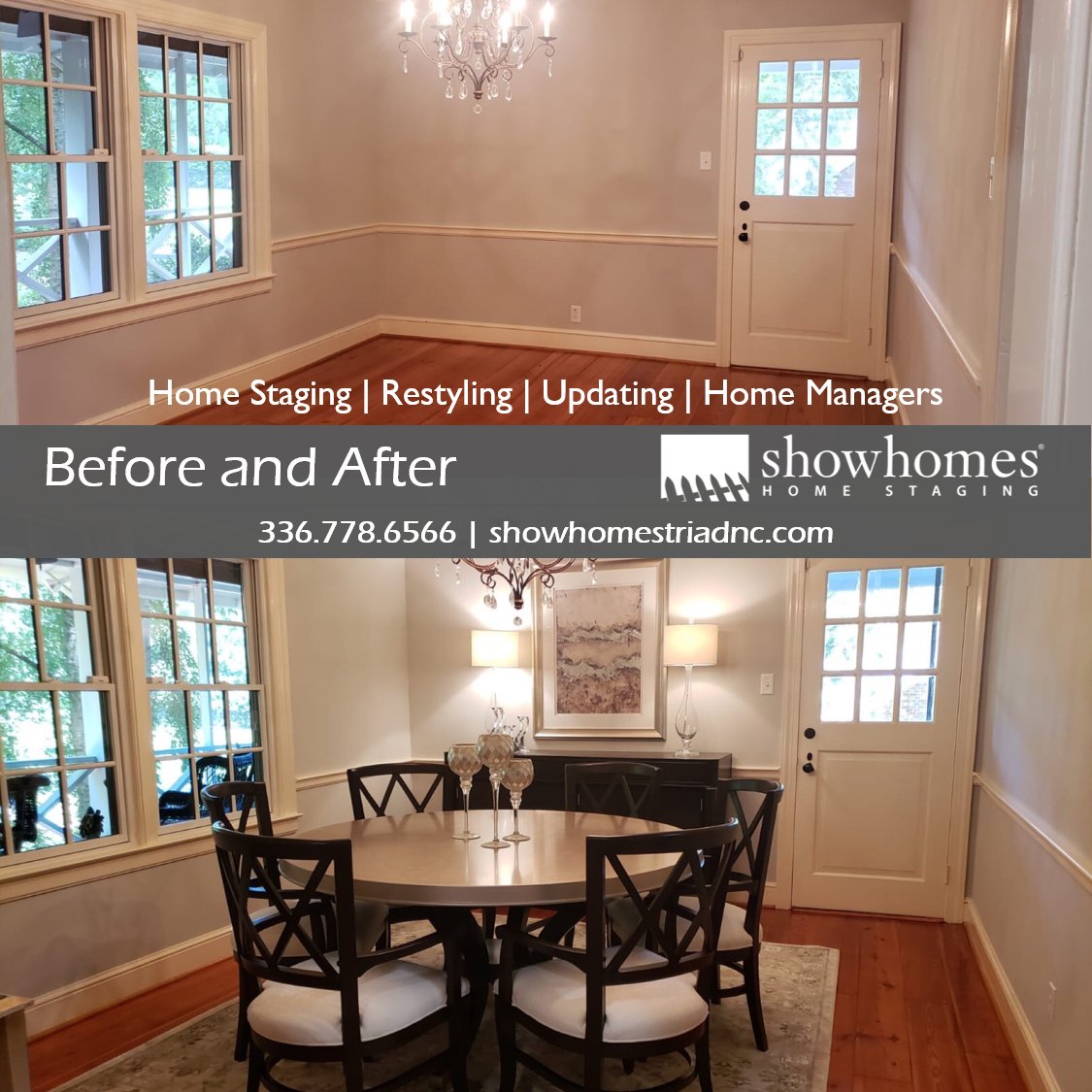 ShowhomesTriad's tweet photo. Before &amp; After by Showhomes of the Triad. What a difference staging can make!
336.778.6566 | https://t.co/XvruWMswHO

#showhomestriadnc #homestaging #homeupdating #homerestyling #homemanagers #stagingdesign #triadnc #triadrealestate https://t.co/pttkAOC7H9