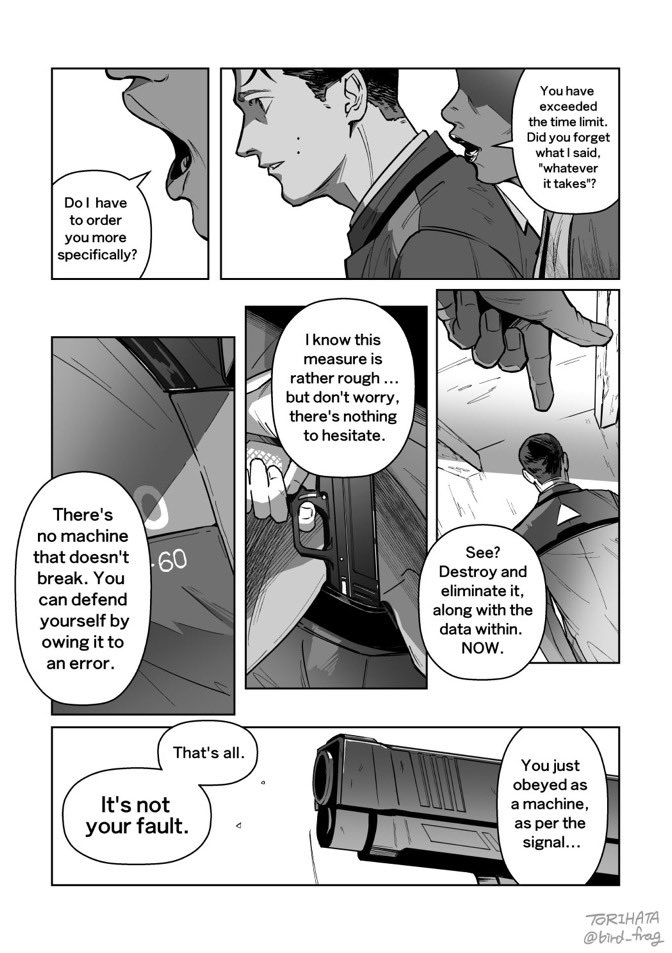 RK800-60 Comic⭕
『CASE60』English edition Chapter6-2
Translatedby Abukuma (@abukumaSanchi)

This story continues... 