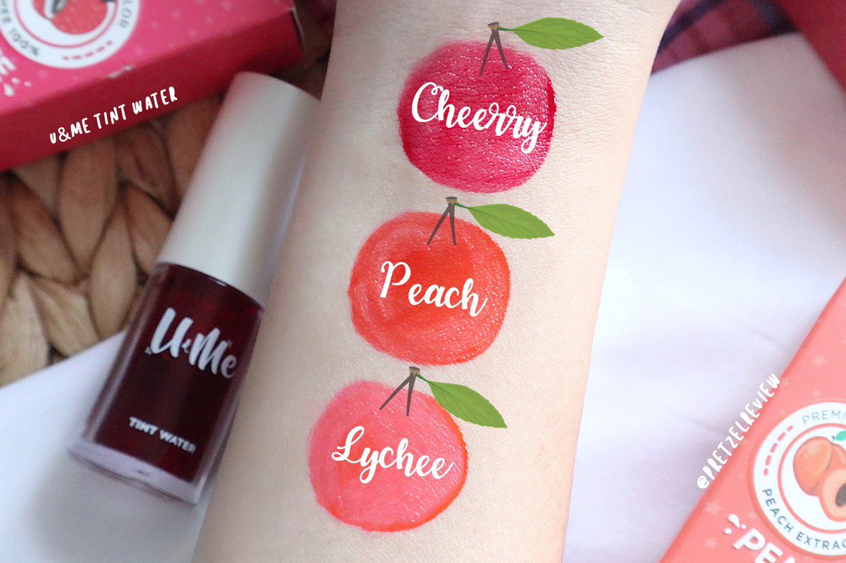 PretzzelReview's tweet image. แจกกก U&amp;amp;ME Tint Water เป็นทินท์ที่สีสวยน่ารักมากกก ลิปทินท์เนื้อน้ำ ที่ไม่เหนียวข้นเหนอะหนะปากเลย แต่เนื้อบางเบาและติดทนมากกกกก ในรูปเราทาสี Peach เป็นสีส้มที่ทาแล้วดูน่ารักสดใส ชอบมาก วันนี้มีมาแจก 3 แท่ง 3 รางวัล สีละ 1 รางวัล กติกา : รี+ฟอล+เมนชั่นสีที่อยากได้ ประกาศ : 1/12/62