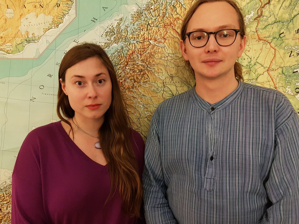 Have a look, we have new #EastNorse editors! 🎉🎉🎉 Our wonderful MA students @nordistnord and @felmarklund have joined the #NorseWorld team. We are doing our best to make sure teaching and research go hand in hand 😊 @uppsalauni #medievaltwitter #digitalhumanities