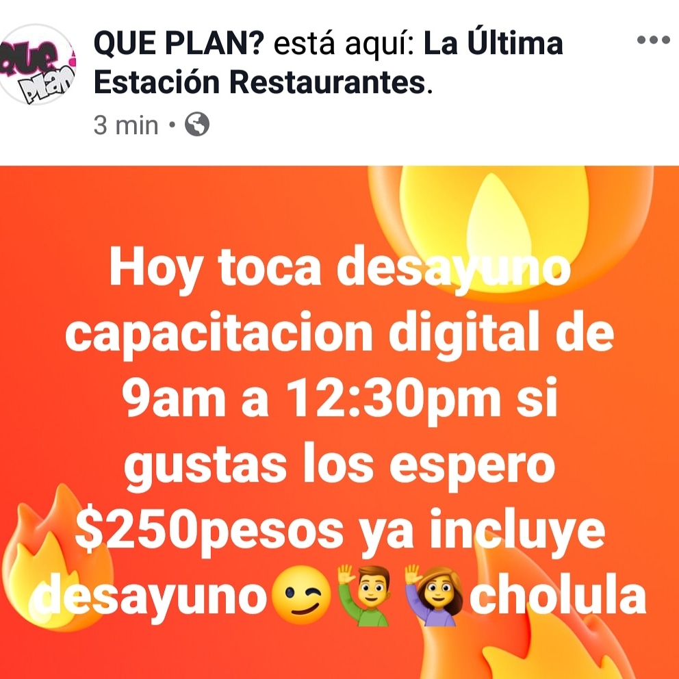 queplanlive's tweet image. Puebla caiganle capacitacion digital para empresarios 9am HOY HOY Gratis Solo pagas tu desayuno puebla