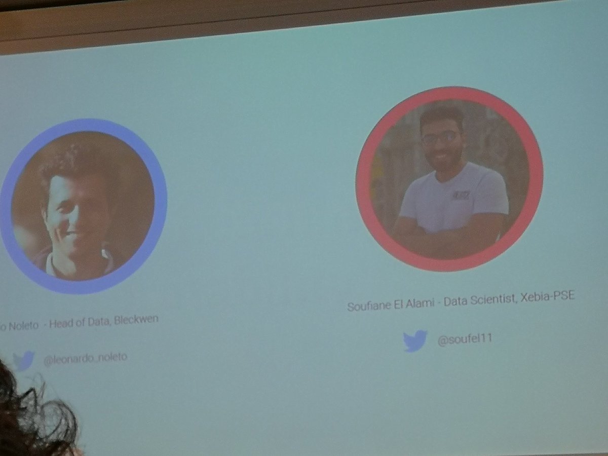fchabanois's tweet photo. Et mon talk préfèré de la #xebicon19 : interpretabilite des résultats. 2 use case : désabonnement des users et anti-fraude #xebicon19 https://t.co/HkJdAkwkGP