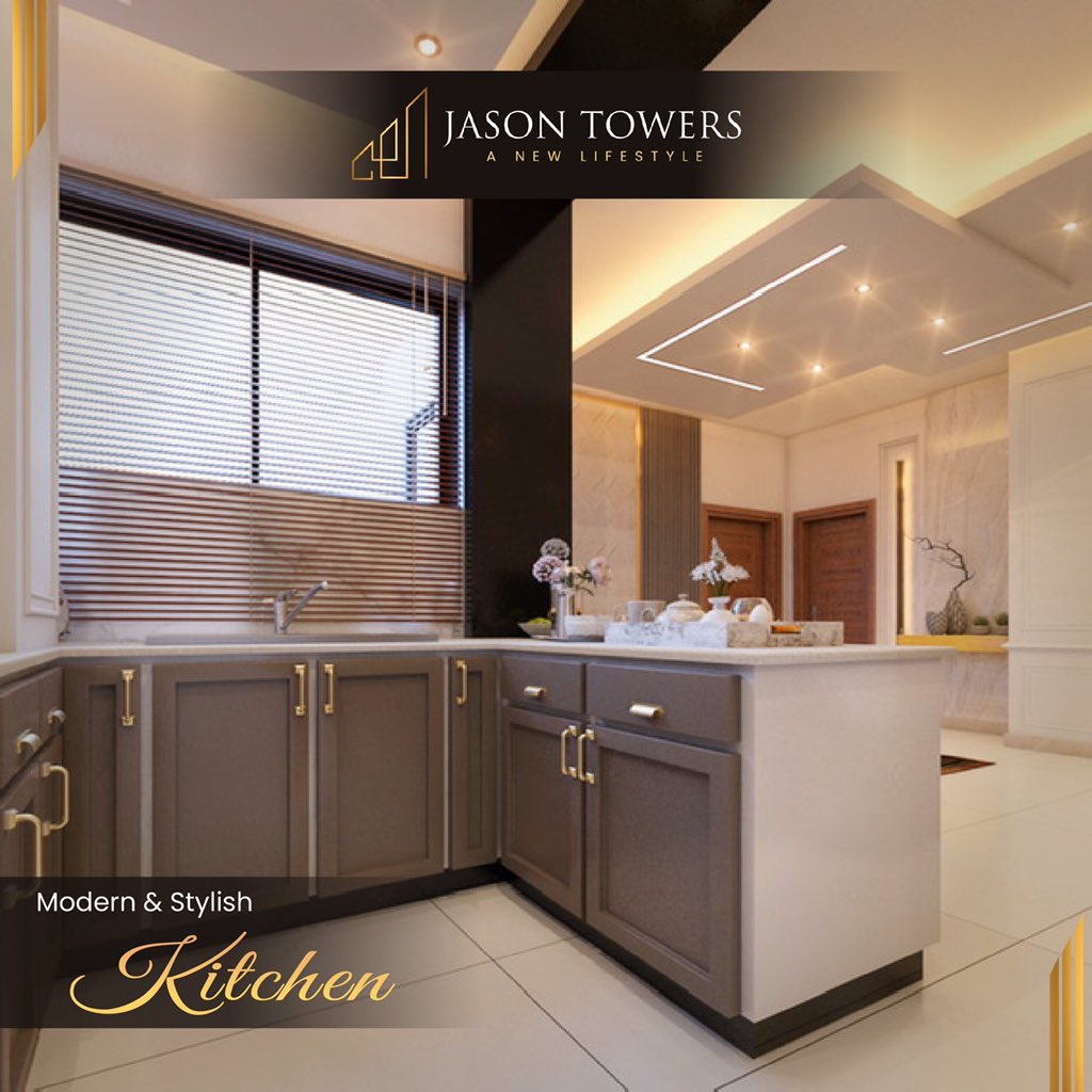 jasontowersisb's tweet photo. Book your Luxury Apartment today: +92 317 7900179
Modern & Stylish Kitchen!
#JasonTowers #Ghardotcom #AsadRafi #Islamabad #BharaKahu https://t.co/VUfFiKItZC