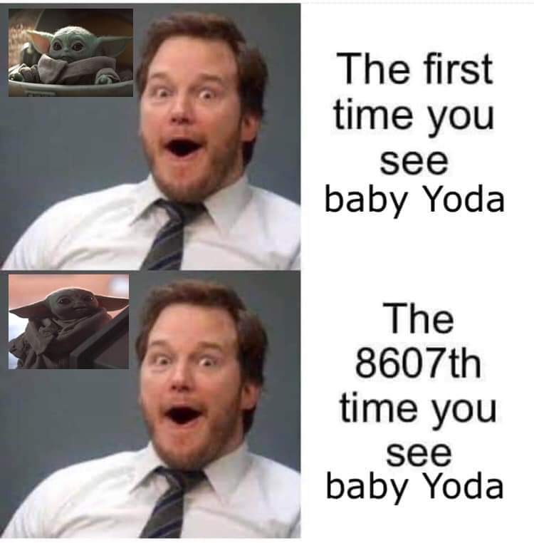 I want a Yoda baby meme thread. I'll start with what I have.