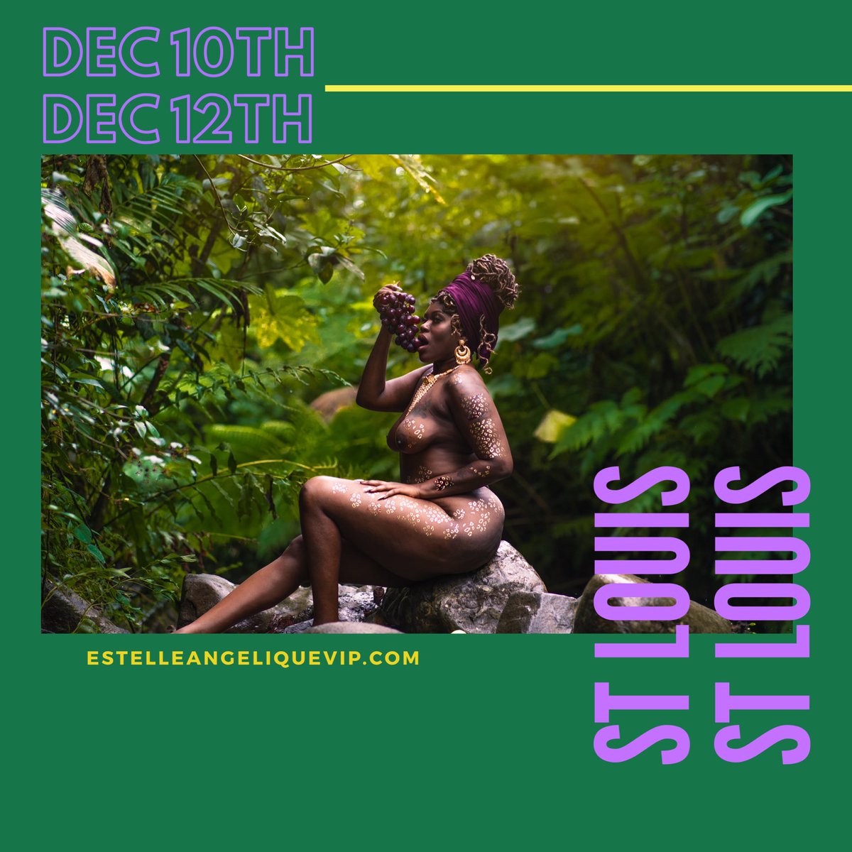 _SweetThroat_'s tweet photo. Touring✈️✈️
St Louis: December 10th-12th
Doubles Available/@VioletSin_Clair
Booking contact:
BookEstelleAngelique@gmail.com
#DateStLouis https://t.co/0GcOIcM72M
