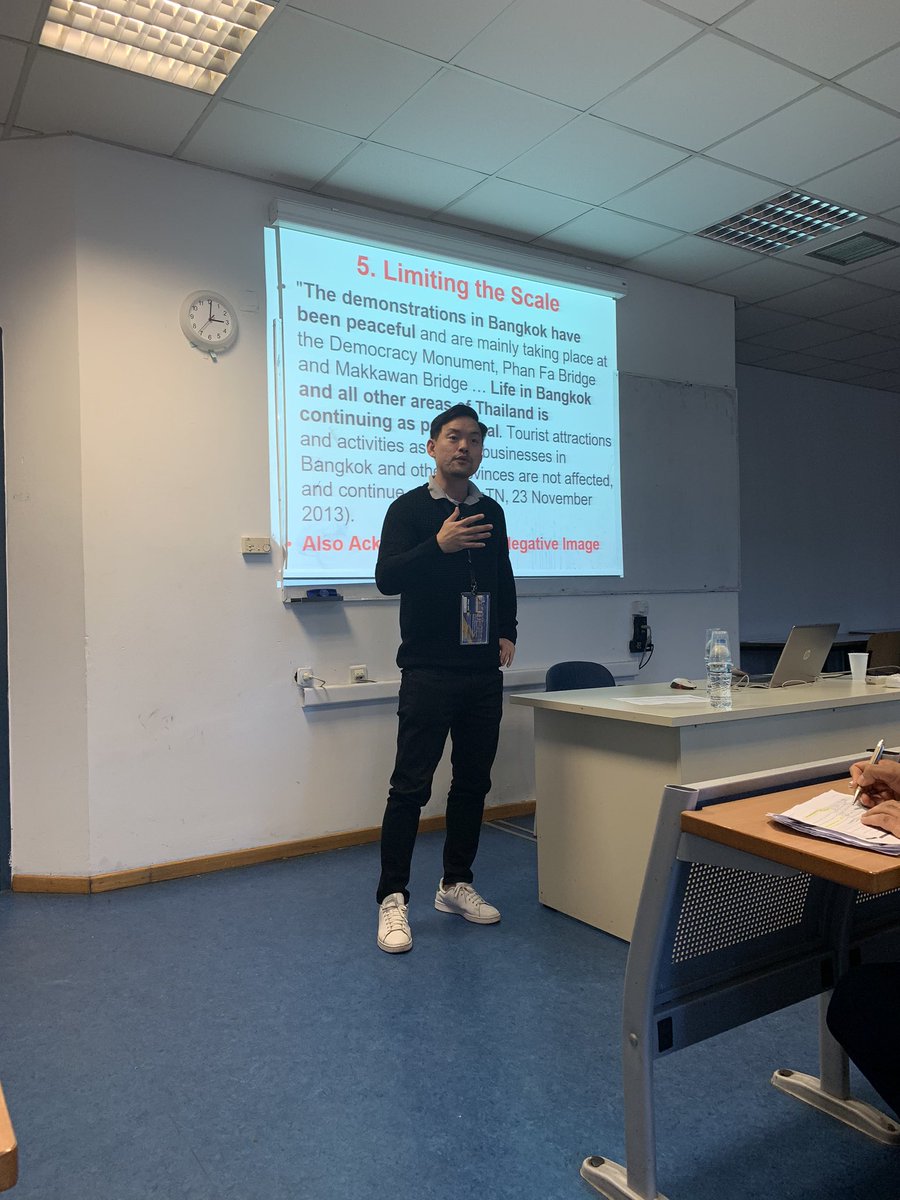 olga_raukom's tweet photo. One more interesting presentation at the session on Issues of Crisis & Place Branding. Eli Avraham and Viriya Taecharungroj @viriyatae on Thailand Tourism Crisis #IPBA2019 https://t.co/SHhv7sN7Ev