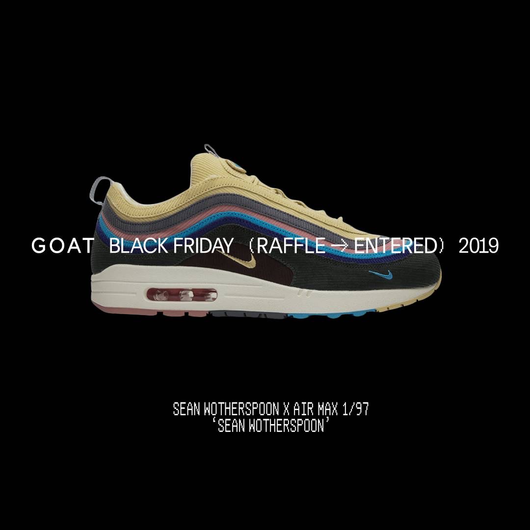 nicholasnowak01's tweet photo. Enter the #GOATBlackFriday raffle for a chance to win sneakers, credit and other exclusive prizes. https://t.co/h5fGltmnAA https://t.co/cD265FW2iu