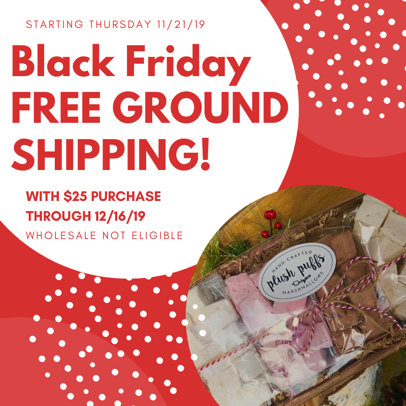 plushpuffs's tweet photo. Black Friday and Small Business Saturday deals online and in-store! 
.
.
.
.
#BlackFriday #ShopSmall #SmallbizSaturday #SmallBusinessSaturday #plushpuffs #marshmallows #giftideas #foodiegifts https://t.co/tdJ3anzzFl