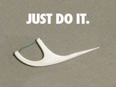 Flossing, just do it. #NationalFlossingDay #DawsonDental