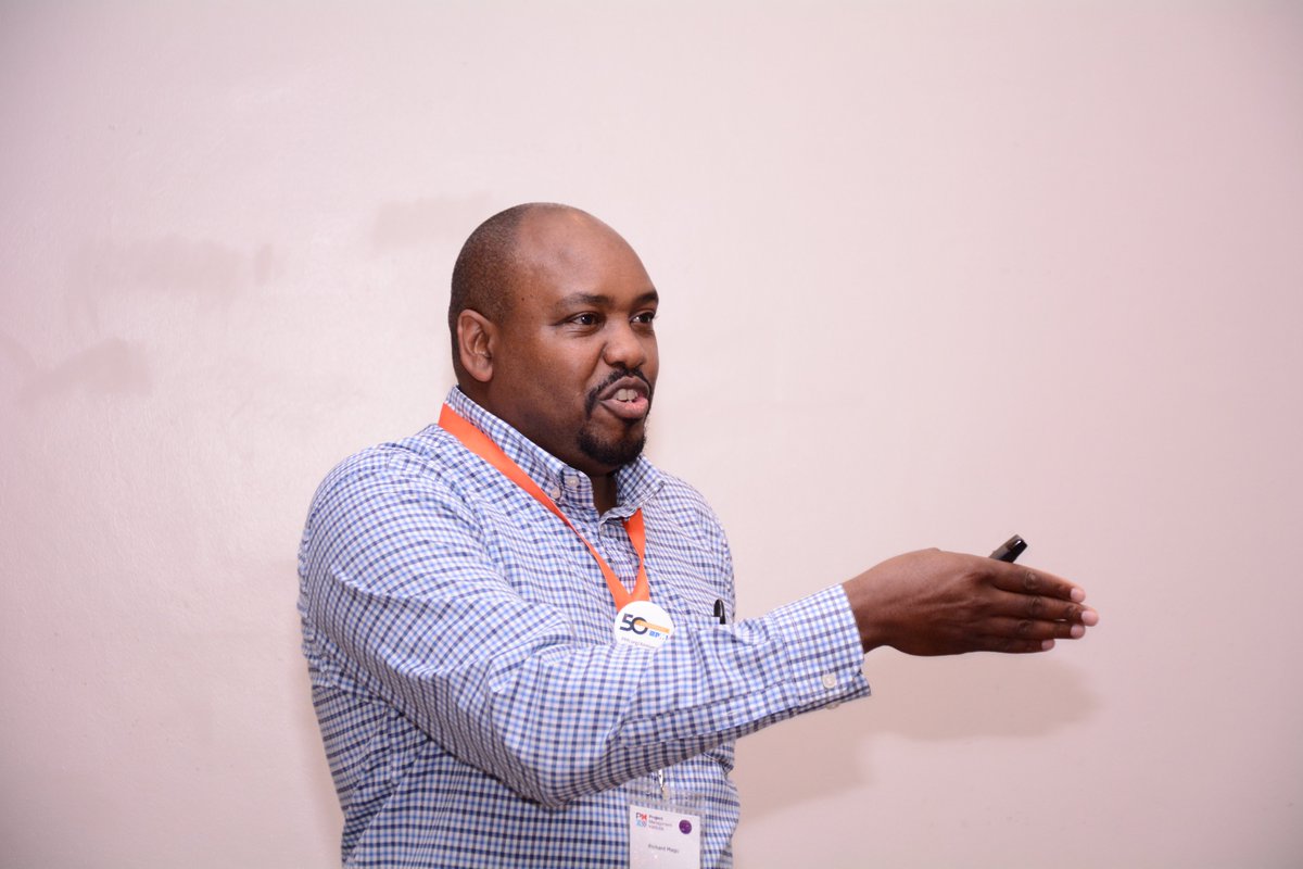 #ModernAgile #pmikenyapdd #pmforthefuture #poweringtheprojecteconomy. Richard Magu breaking it down at the PMI Kenya Professional Development Day.