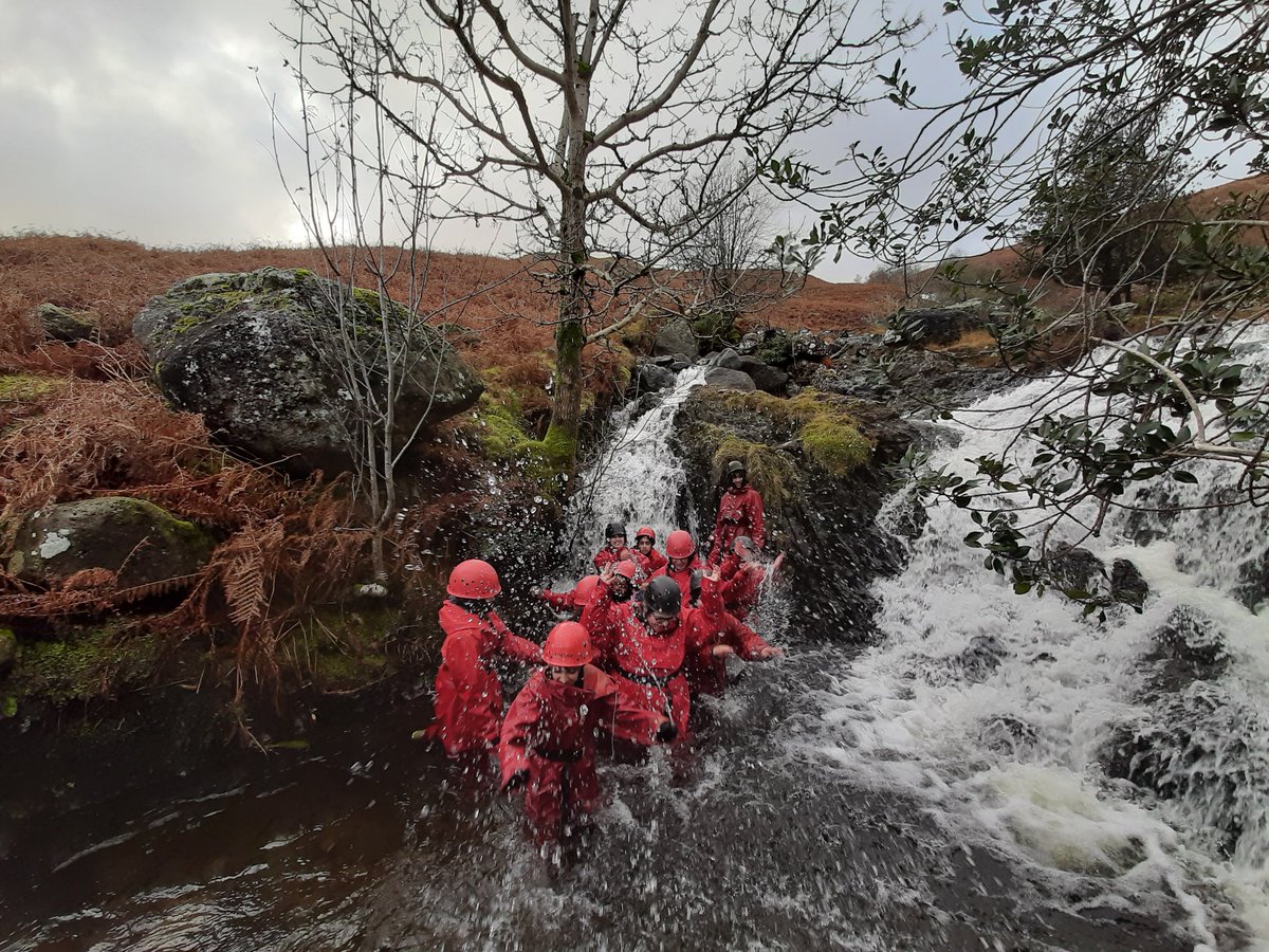 Ullswater day 2! Team Shackleton pushing their limits! Gorge walking followed by tunnelling. I cant believe how hard the worked! Inspiring! <a href="/DixonsTA/">Dixons Trinity Academy</a> #hardwork #prupose #trust