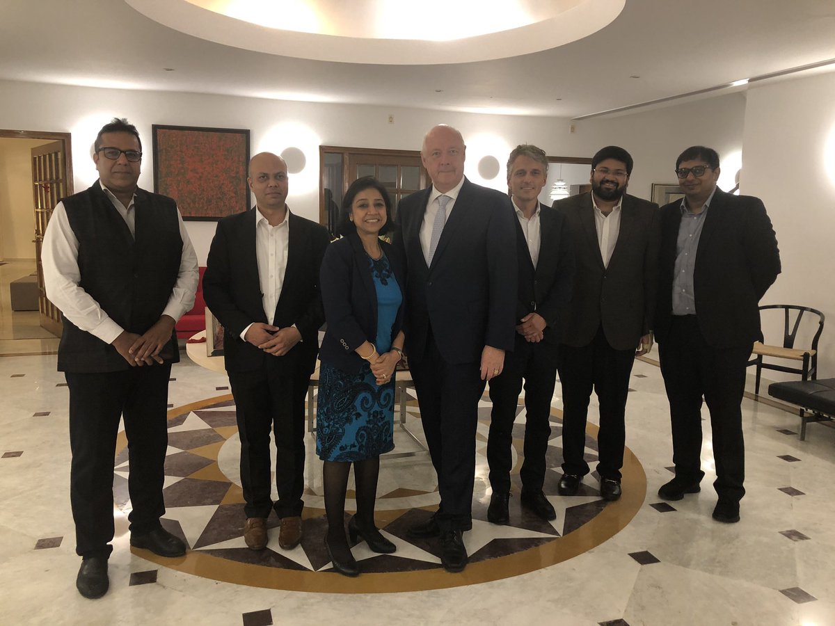 svane_freddy's tweet photo. Leaping into the future - impressive Dialogue with #IFU #LeapIndia and #NeevFund. Doubling the income of India’s farmers. Proper storage and handling. #DenmarkinIndia 🇮🇳🇩🇰🇮🇳🇩🇰 https://t.co/cNwT0sa7NJ