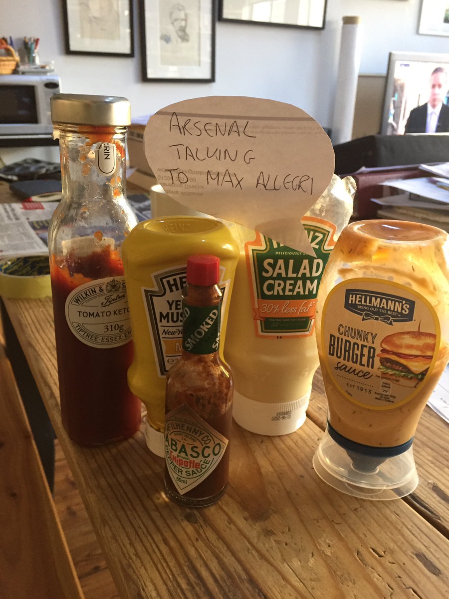 maxrushden's tweet photo. This is what my sauces are saying about the next Arsenal boss #arsenal #Emery https://t.co/PN7Y9oWO0H
