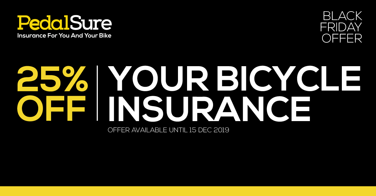 wheelbasecycles's tweet photo. 25% OFF PedalSure Bicycle Insurance with Wheelbase! - https://t.co/HaYlnR9XWg https://t.co/ngkzs7KBHD