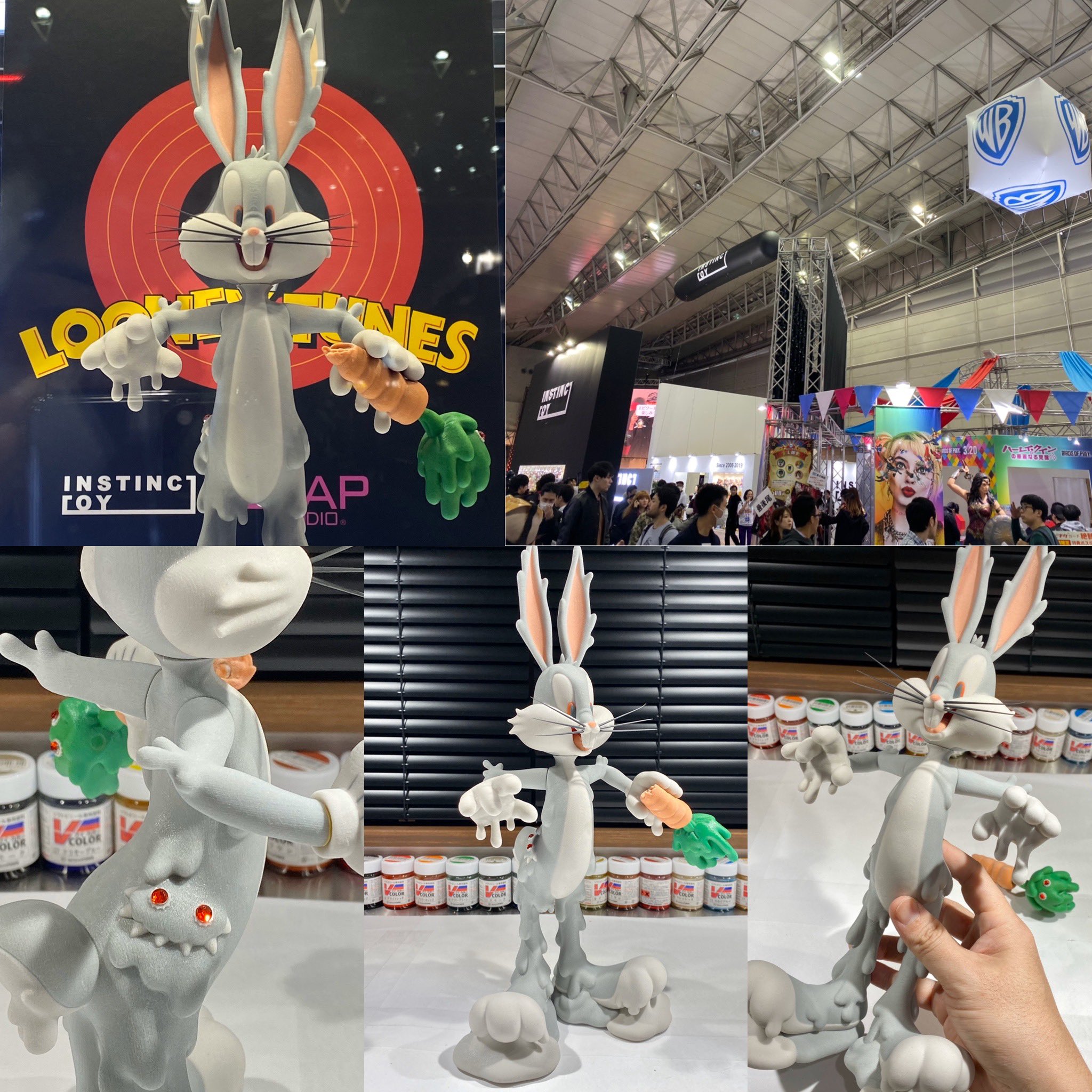 【新品未開封】INSTINCTOY × BUGS BUNNY バッグス・バニー SOAP STUDIO × INSTINCTOY『BUGS BUNNY EROSION』1st colorをご