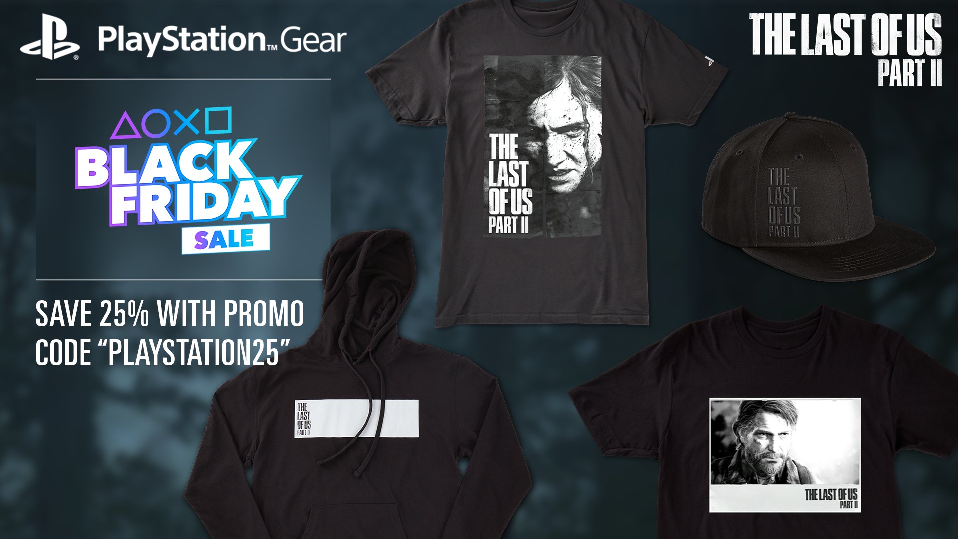 The Last of Us New Merchandise and PS Gear Store Discount