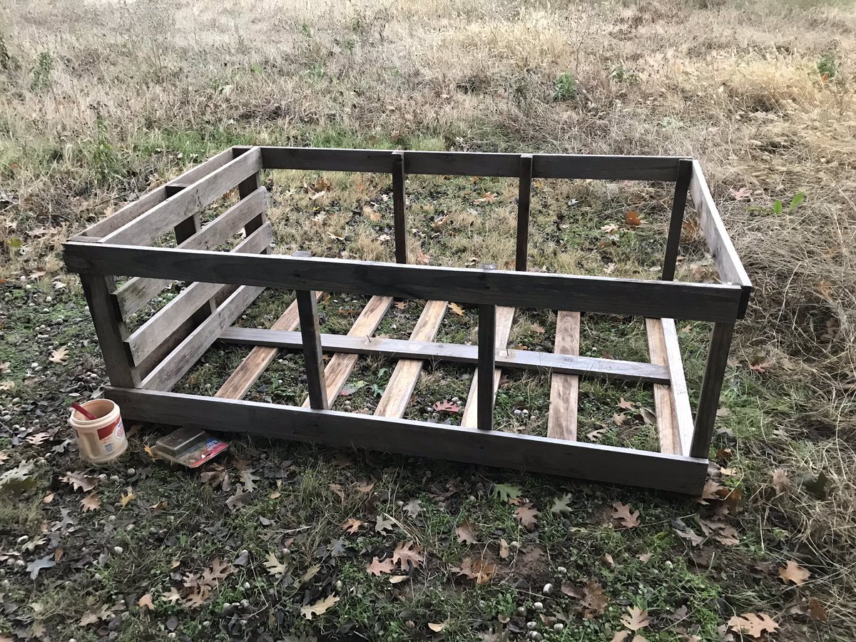 Bhall1996's tweet image. Created a cold frame for my plants. Hopefully they stay warm for the winter! I need to find some glass or plexiglass for the doors. What do y’all think? #coldframe #diy #plants #botany