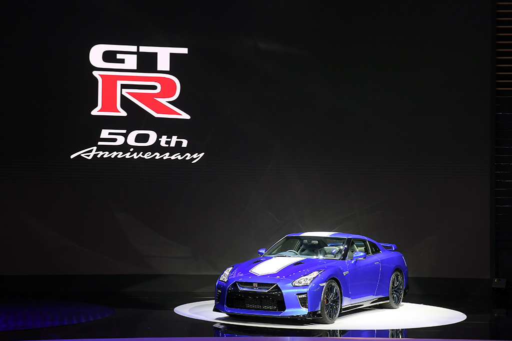 CornwallNissan's tweet photo. #Nissan #GTR #OMGTR 50th Anniversary Edition #OMGTR50 Debuts in Thailand @NissanThailand at 36th International Motor Expo 2019 #MotorExpoThailand #MotorExpo2019 #TIME2019 @NissanAO #NissanGTR50thAnniversary https://t.co/sIxov2d5gV https://t.co/X1TOFvsgPz