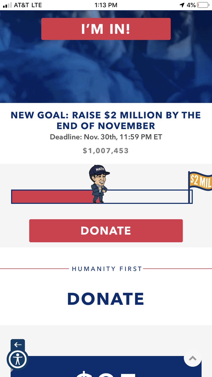 ofkindling's tweet image. Okay #YangGang, It’s time to turn on turbo donate mode

We’ve got 1million to raise in 30 hours!

If we want to show the media that @AndrewYang doesn’t need them, that we can amplify his voice, then lets put our $ where our mouths are &amp;amp; shock America in Q4!!

#TimeForYang