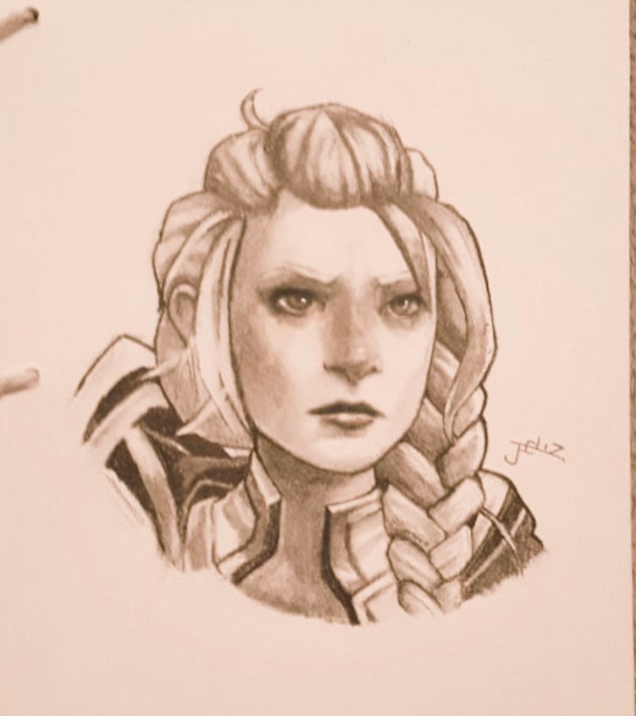 What's every one up to this weekend?

I have some fun illustrations to work on over the next couple days and can't wait!

Heres a pencil drawing of Jaina Proudmoore I did 😊

#art #fantasy #youtube #worldofwarcraft #pencil #drawing #conceptart #blackandwhite #beautiful <a href="/Warcraft/">World of Warcraft</a>
