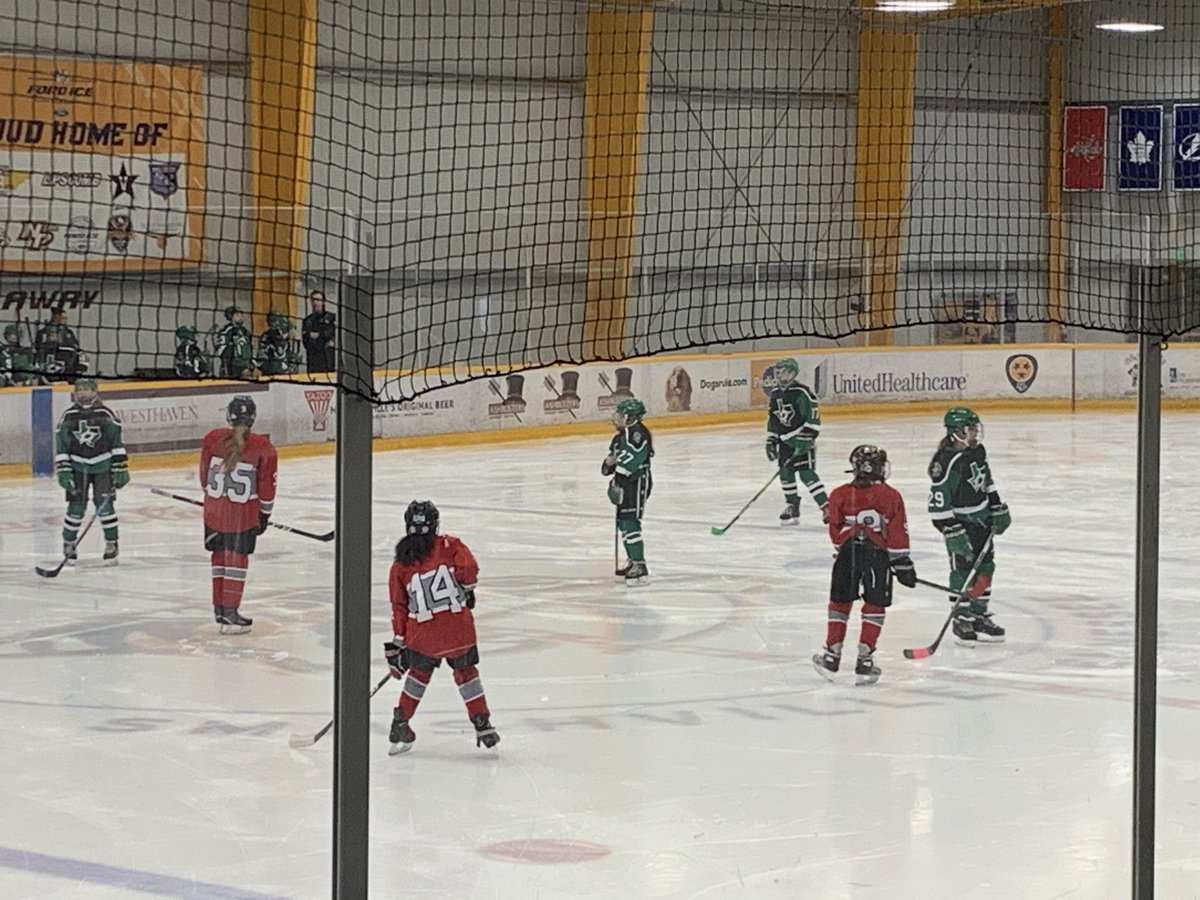 john_litten's tweet photo. The U12 @CLELadyBarons win 8-0 over @DSEHC to kick off the #CountryClassic in Nashville! #NGHL

#9 had a goal, an assist &amp; a checking penalty. Hoping that counts as a Gordie Howe Hat Trick. https://t.co/ovtwoF40dH