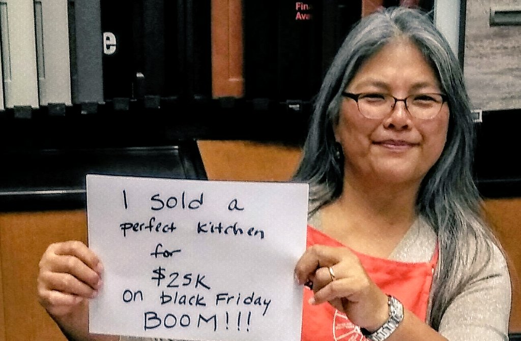 Store 6530 closing sales... 
Awesome job Susan...
#perfect_kitchen