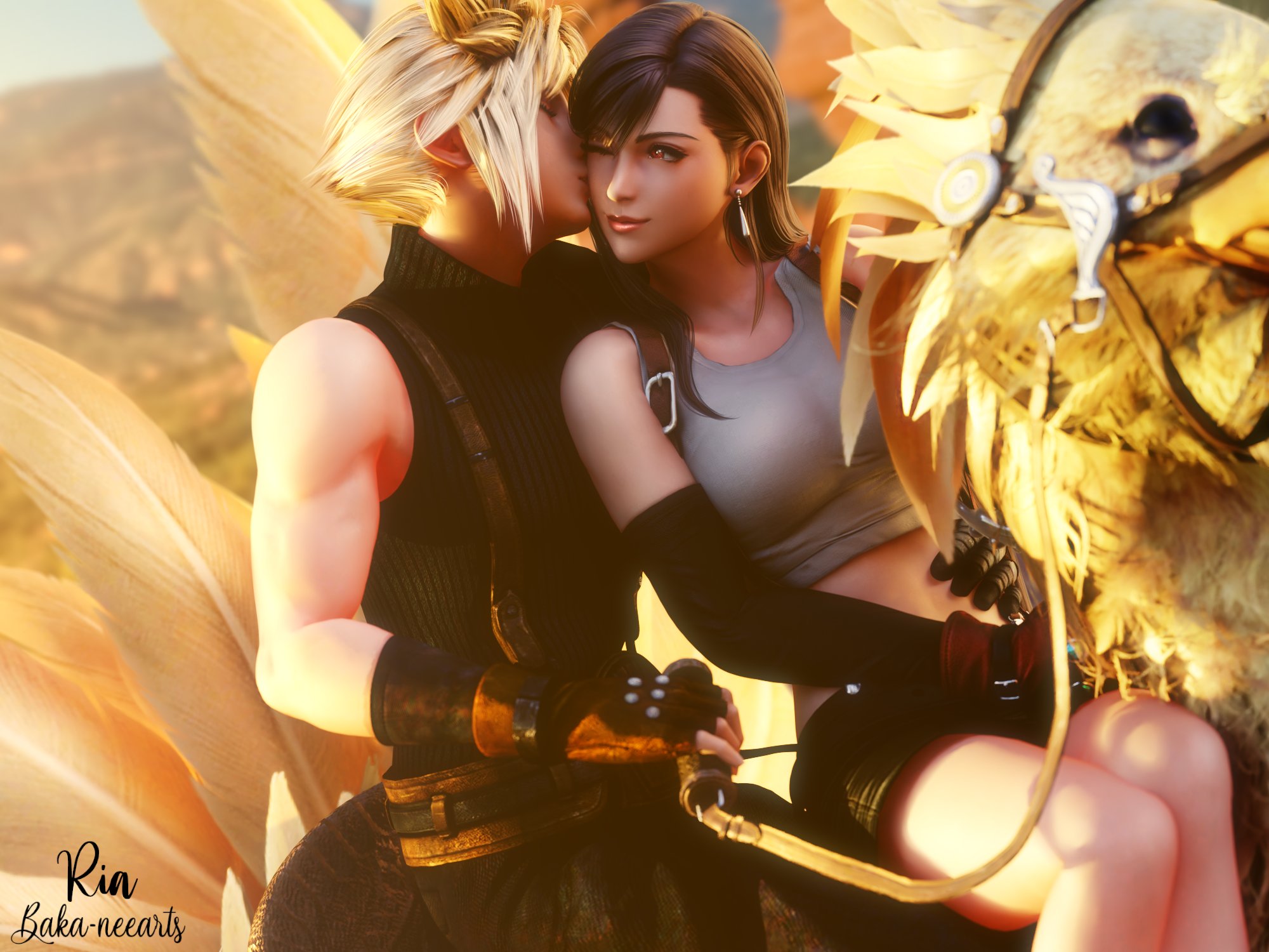 Чокобо Final Fantasy 7 Remake
