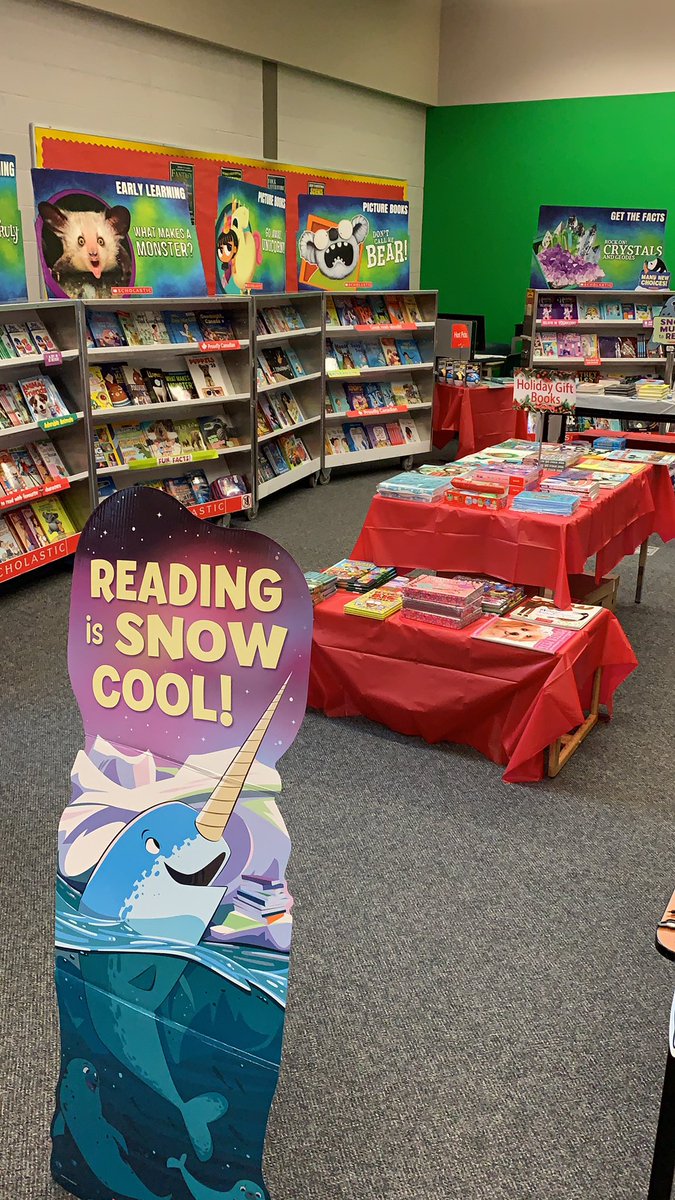 northridge_p's tweet photo. Scholastic Book Fair starts Monday December 2nd! https://t.co/xURGBJ9BWJ