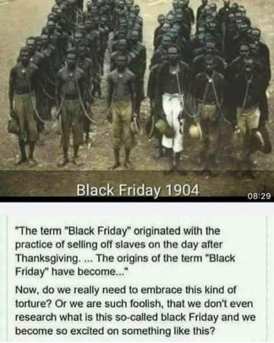 No Black Friday for me !