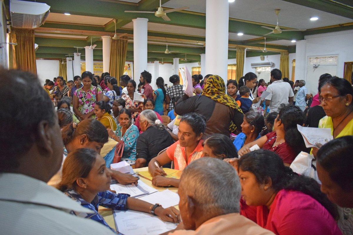 348 people from across the NC Province participated in the RTI Camp in Anuradhapura hosted in partnership with the <a href="/MediaMinistrySL/">Ministry of Mass Media</a>. Nearly 300 RTI applications were collected and will be referred to the relevant Information Officers in public authorities. #RTIsl #lka