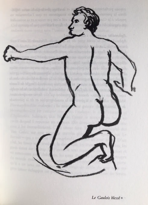« Les plus belles fesses du Louvre », dessins Joëlle Jolivet, texte Bruno de Baecque, Séguier 