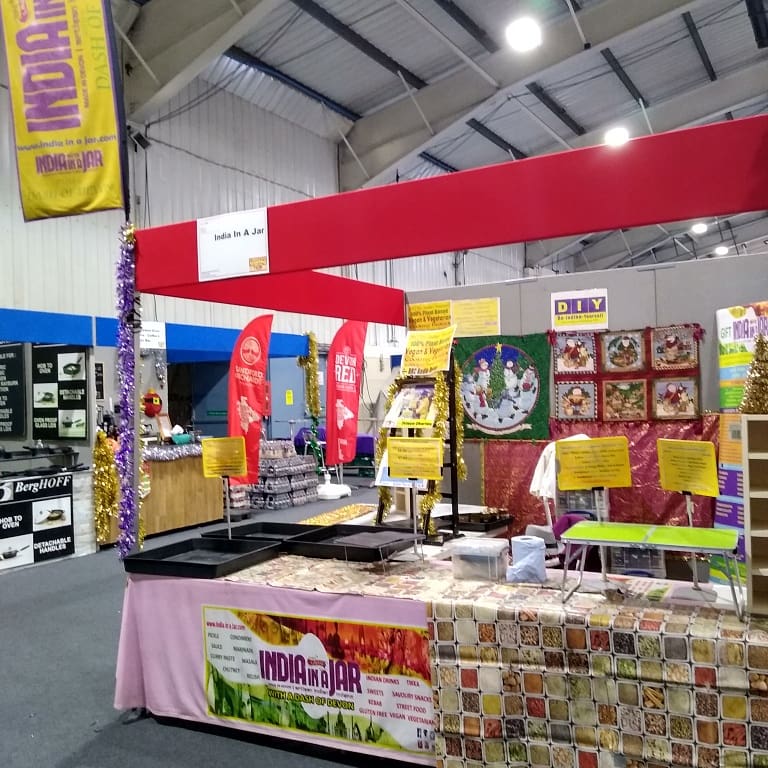 IndiaInaJar's tweet photo. #indiainajar will spice up the @ShoppingFayre at @WestpointExeter Friday to Sunday. #exeter #Christmas #shopping @WhatsonSW @NewsExeter @Devon_Exeter @Exeterfarmarket  @DevonFoodLovers @DevonLifeEd @devonfoodhub #Crediton #metoffice #sidmouth @IndiaInaJar @DesiFood_Porn #gifts https://t.co/CT3yiNYtTB