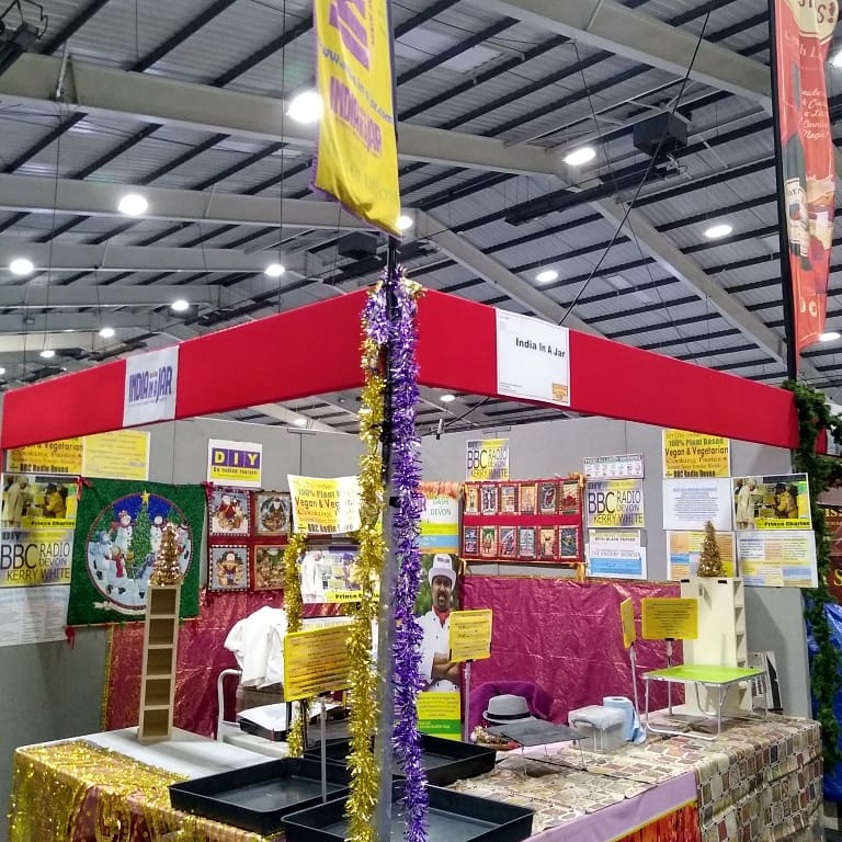 IndiaInaJar's tweet photo. #indiainajar will spice up the @ShoppingFayre at @WestpointExeter Friday to Sunday. #exeter #Christmas #shopping @WhatsonSW @NewsExeter @Devon_Exeter @Exeterfarmarket  @DevonFoodLovers @DevonLifeEd @devonfoodhub #Crediton #metoffice #sidmouth @IndiaInaJar @DesiFood_Porn #gifts https://t.co/CT3yiNYtTB