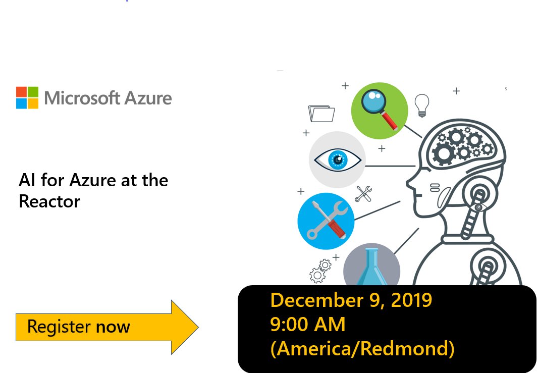 Make AI real for your company! Get an overview of Microsoft Azure AI by an expert. Giovanni Marchetti demonstrates Microsoft tools, services and infrastructure. aka.ms/ReactorRed_Azu…